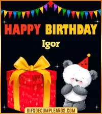 GIF Happy Birthday Igor